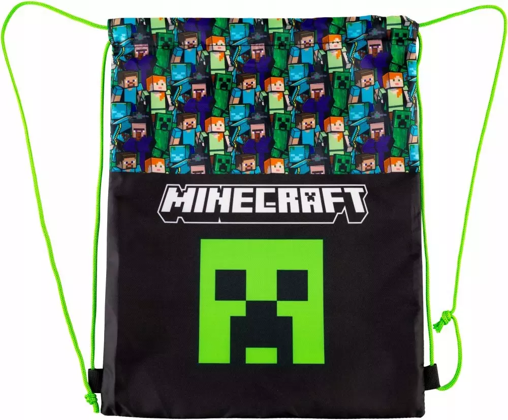 Worek na obuwie Minecraft gra dla gracza chłopca, Astra 40x33cm - Papiernicze i szkolne