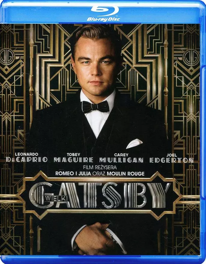Wielki Gatsby, Blu-ray - Filmy