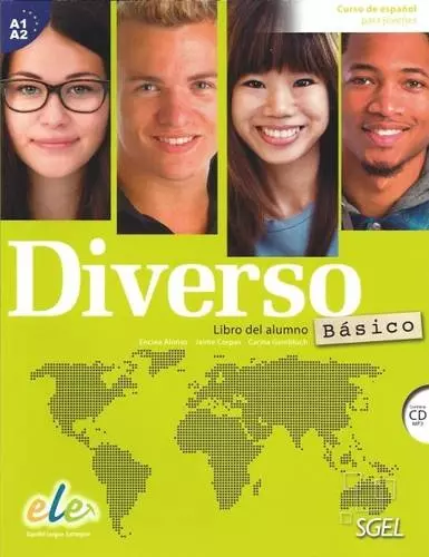 Diverso basico A1+A2, podręcznik + CD MP3 - Książki
