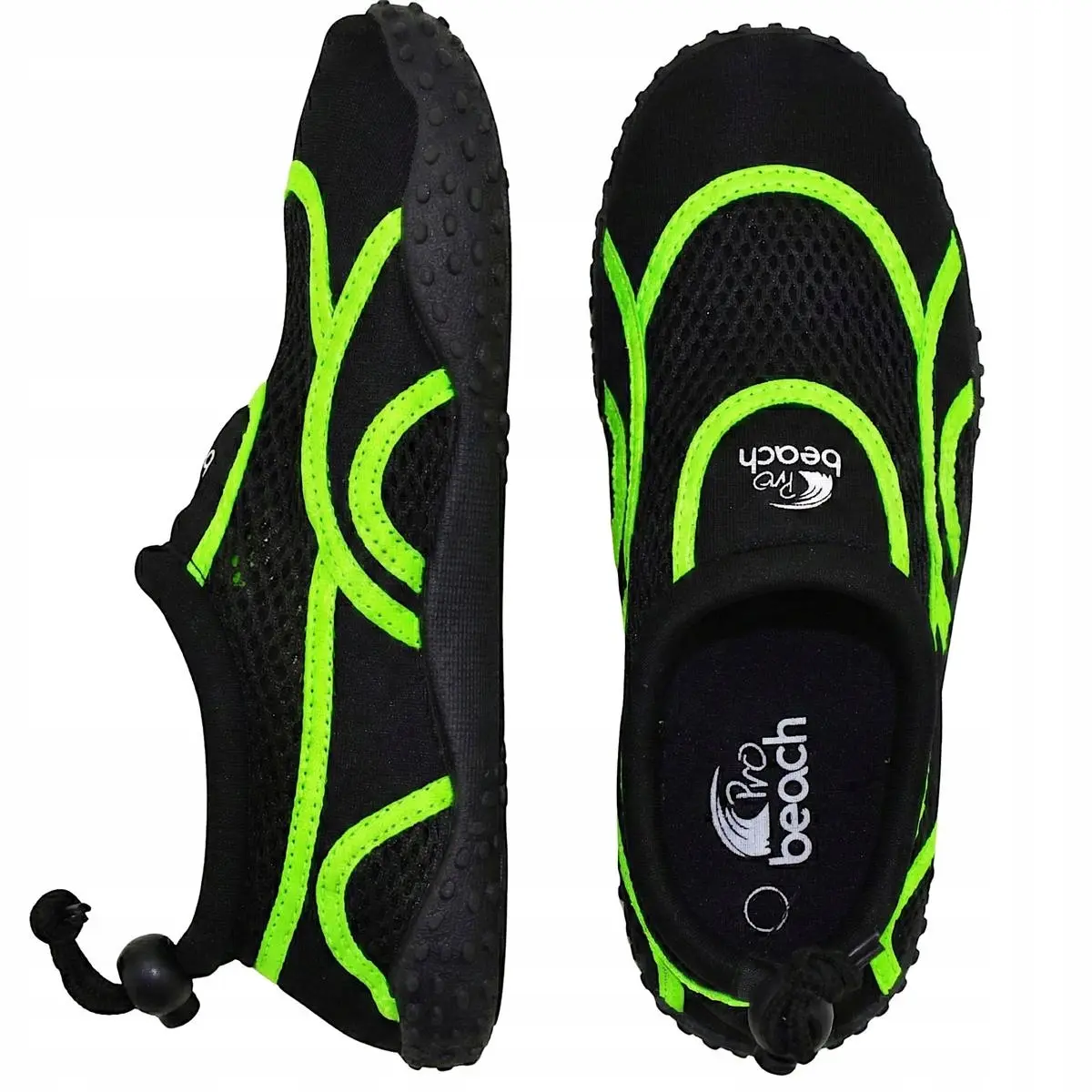 Buty do Wody Junior BLACK/GREEN R.29 - Elektronika i akcesoria