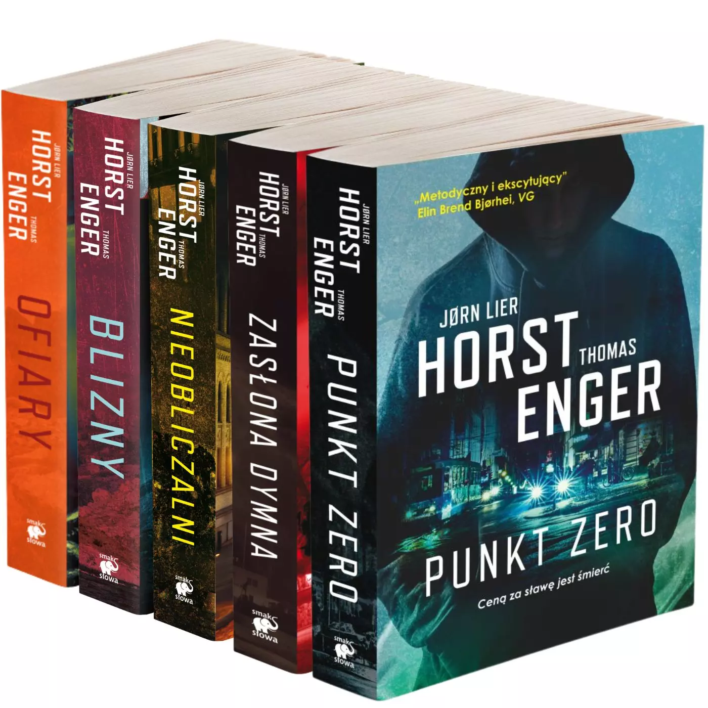 Blix i Ramm na tropie zbrodni. Pakiet: Punkt zero/ Zasłona dymna/ Nieobliczalni/ Blizny /Ofiary - Książki