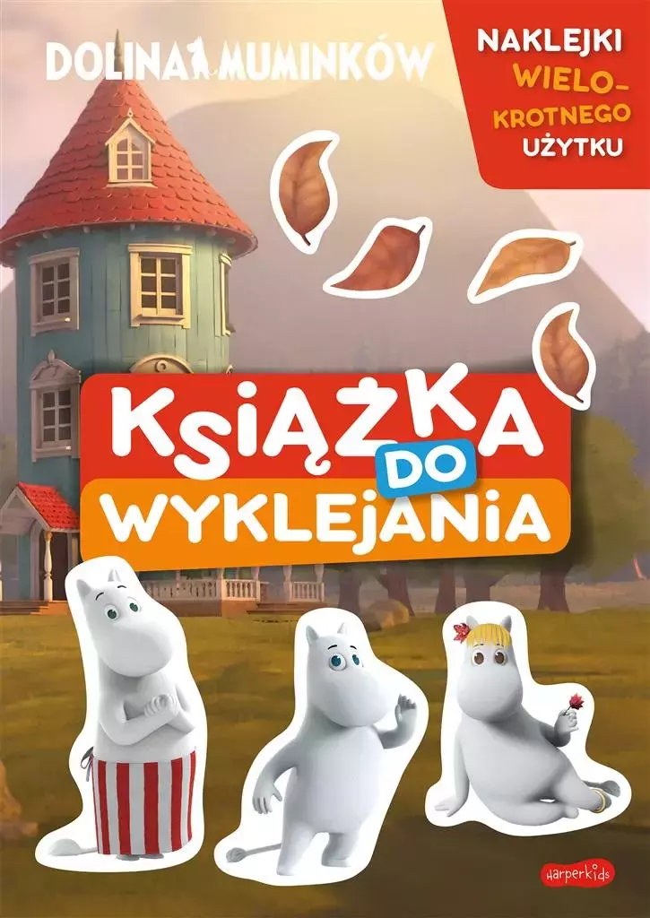 Opowieści z Doliny Muminków. Książka do wyklejania - Książki