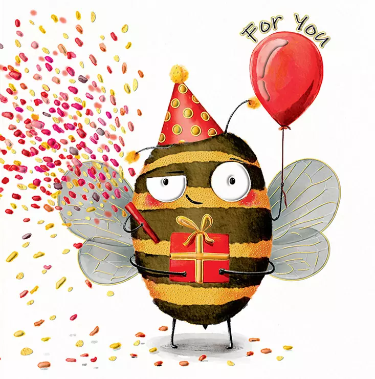 Karnet KW For You Pszczoła - Papiernicze i szkolne