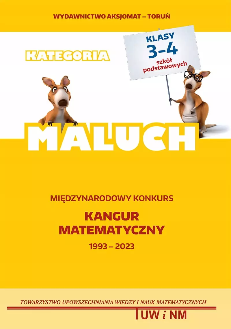 Matematyka z wesołym kangurem kat. Maluch 2023 - Książki