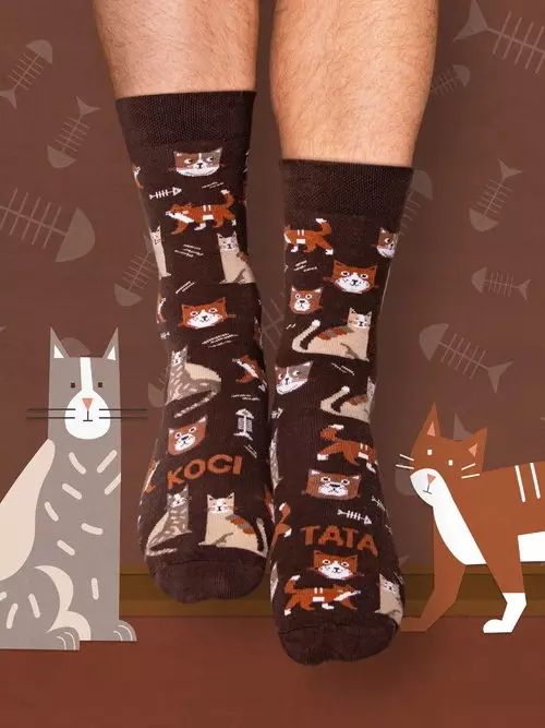 Skarpety Koci tata, 41-46 - Papiernicze i szkolne
