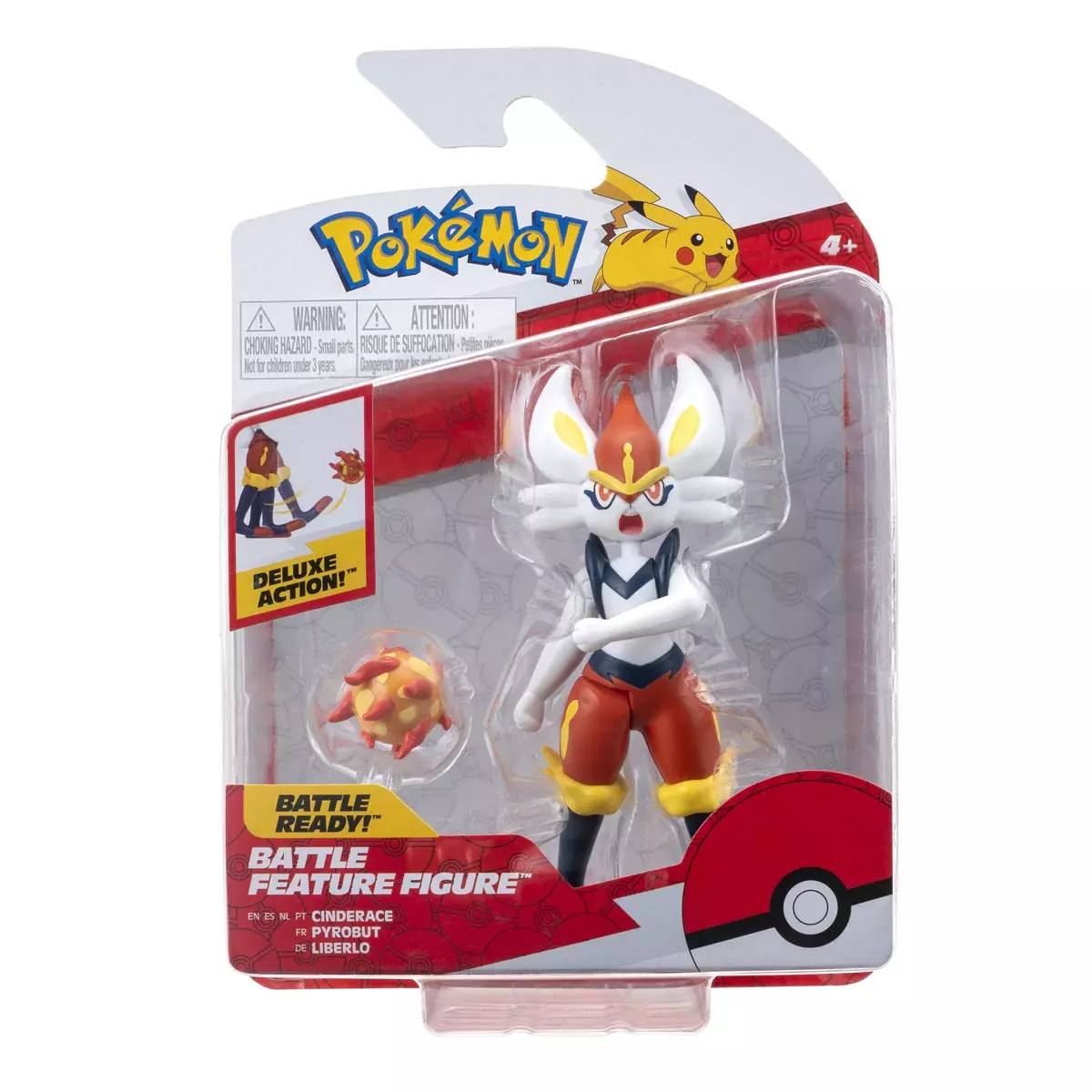 POKEMON Figurka Bitewna Cinderace, figurka
