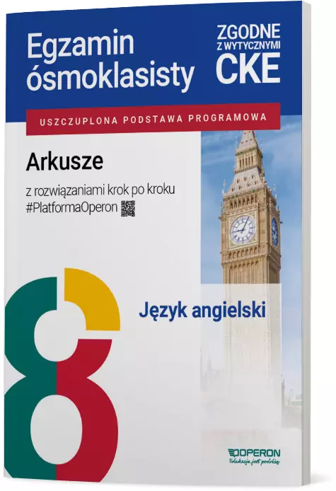 Egzamin ósmoklasisty 2026. Arkusze. Język angielski - Książki