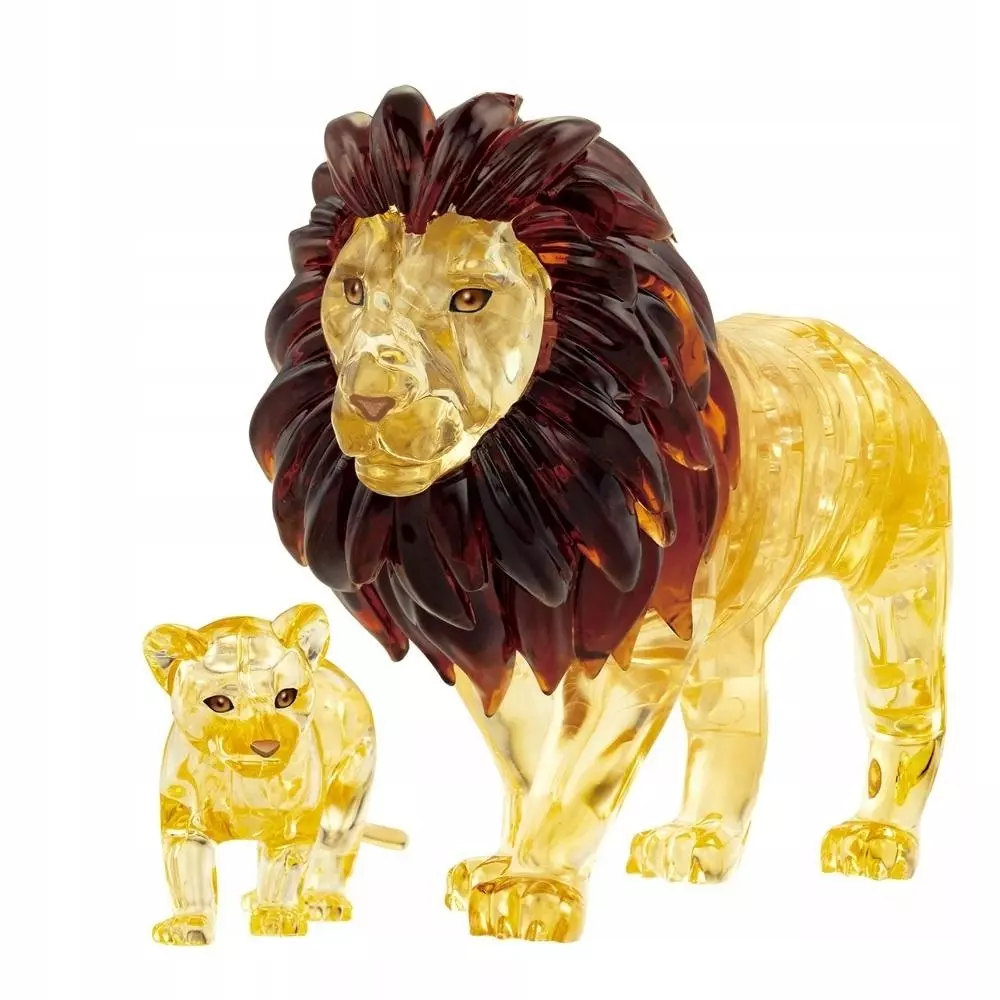 Produktbild von Crystal Puzzle 3D Schloss - 105 Teile Transparentes Puzzle Für Erwachsene