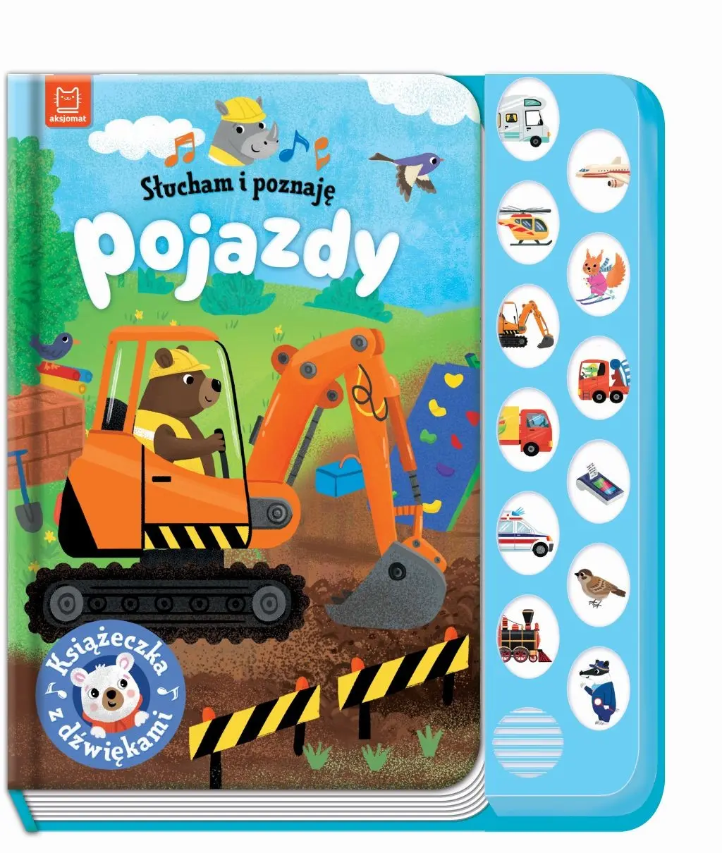 Słucham i poznaję. Pojazdy. Książeczka z dźwiękami - Książki