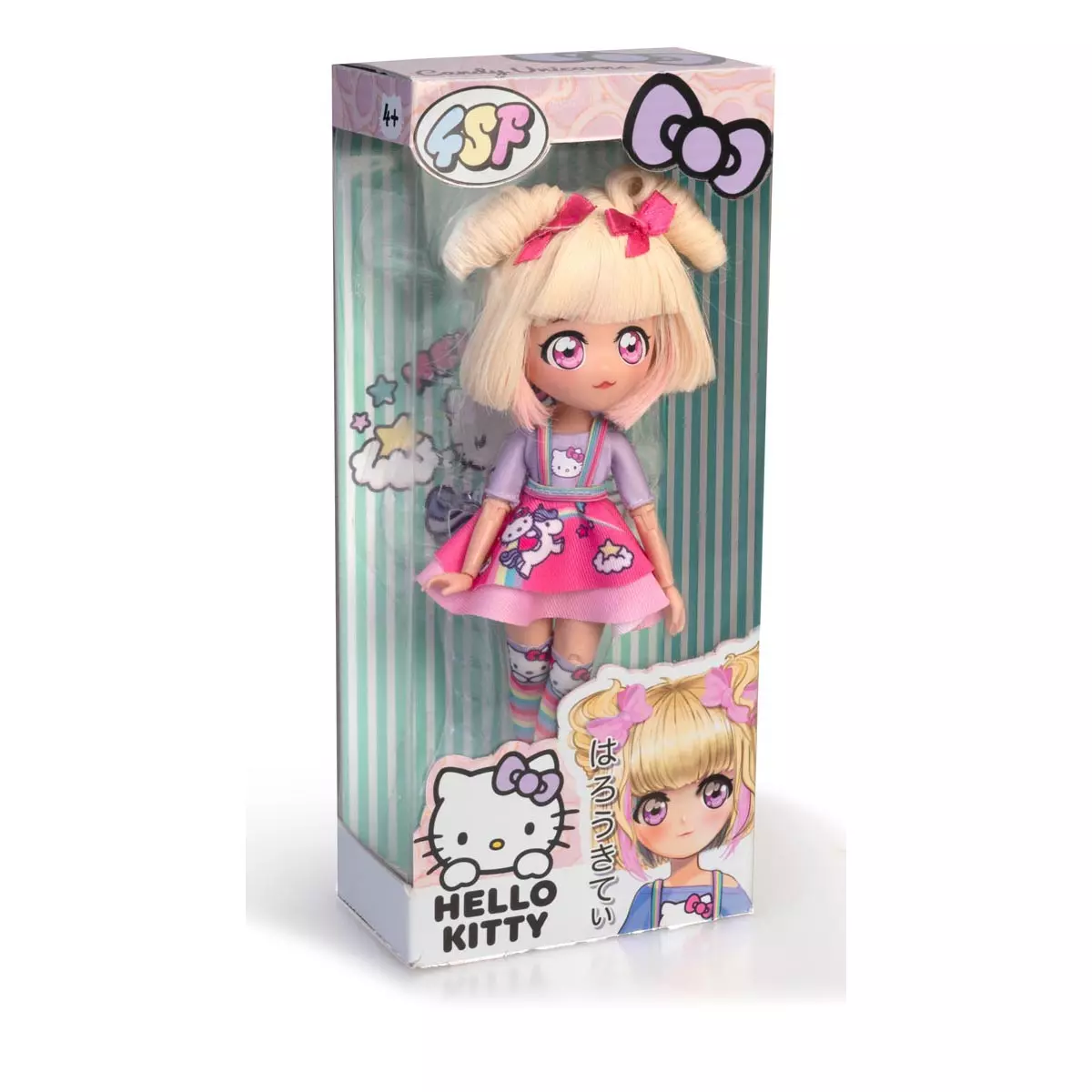 MANGA HELLO KITTY Blond, lalka, 19.5 cm - Zabawki