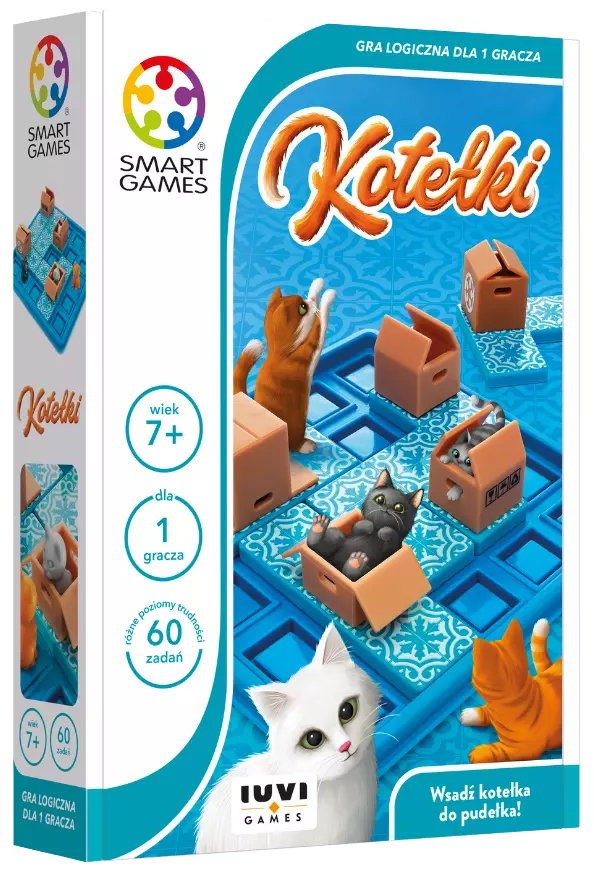 Kotełki - sekwencyjna gra logiczna z zadaniami dla 1 gracza - Smart Games