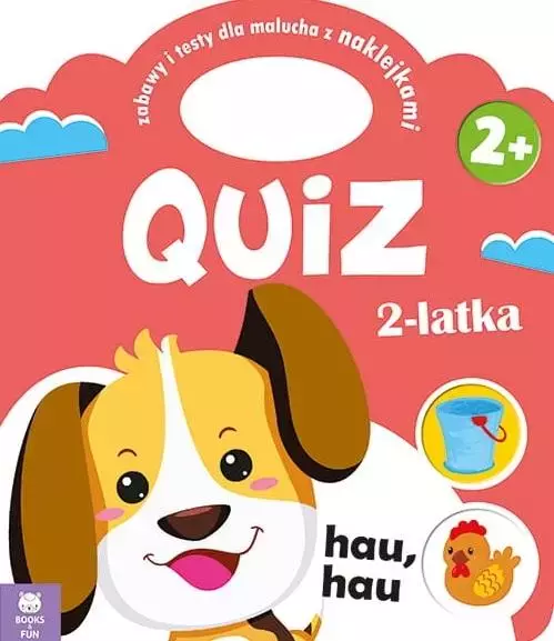 Quiz 2-latka. Piesek - Książki