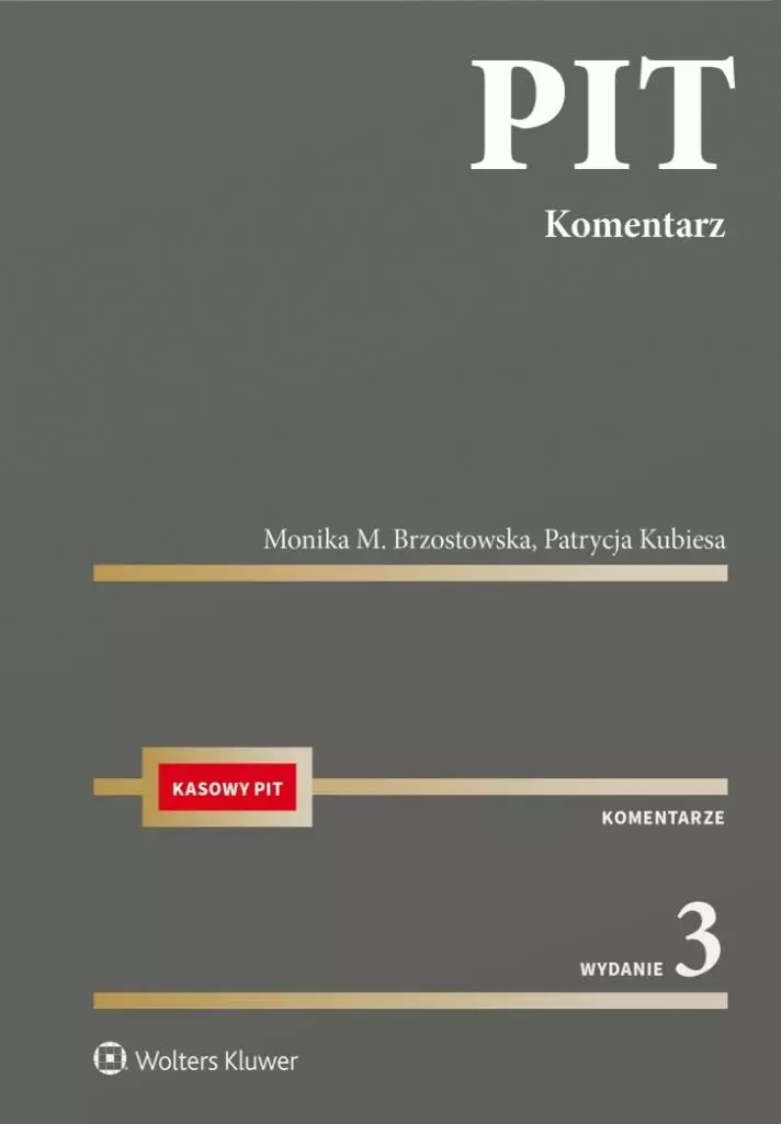 PIT. Komentarz w.3 - Książki