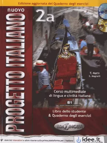 Nuovo Progetto Italiano 2a. Podręcznik z ćwiczeniami - Książki