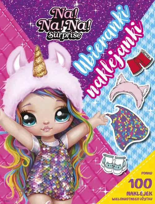Ubieranki naklejanki Na! Na! Na! Surprise - Książki