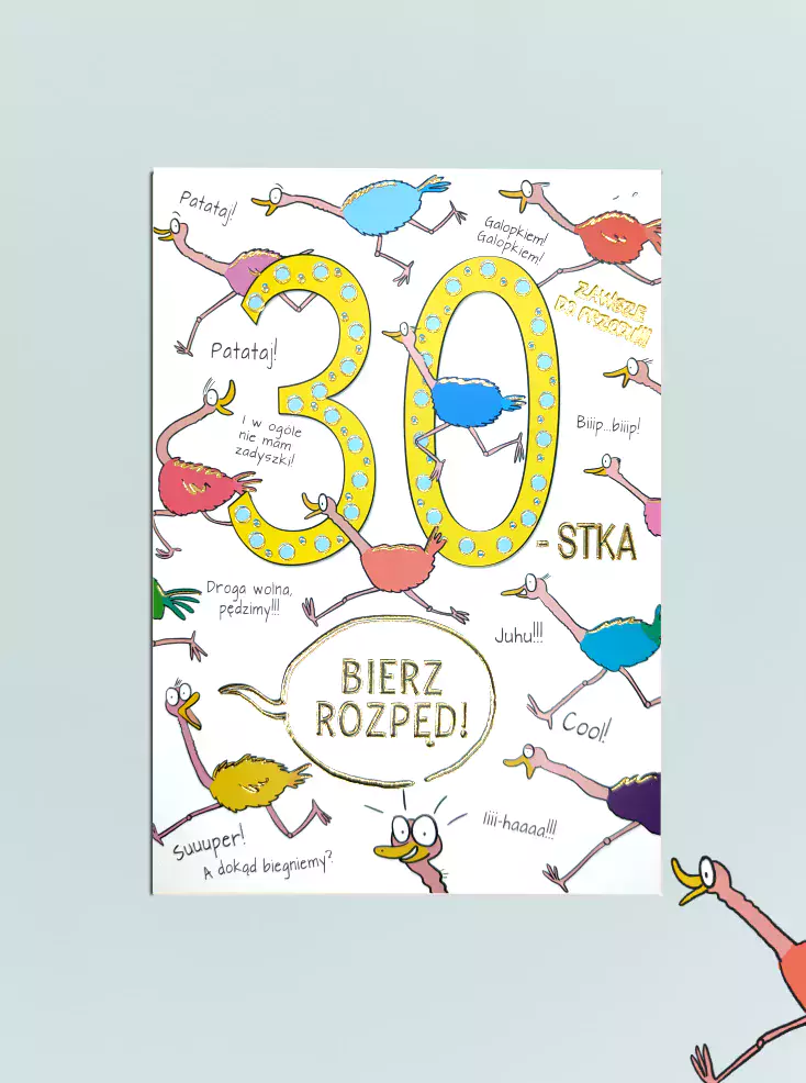 Karnet A5 30 urodziny - Papiernicze i szkolne