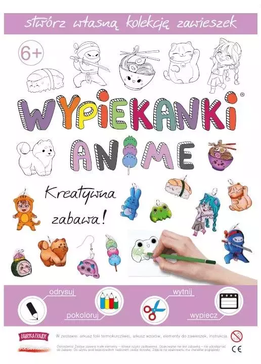 Wypiekanki anime - kreatywna zabawa! - Papiernicze i szkolne