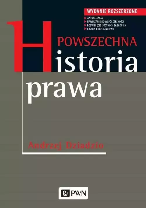 Powszechna historia prawa - Książki