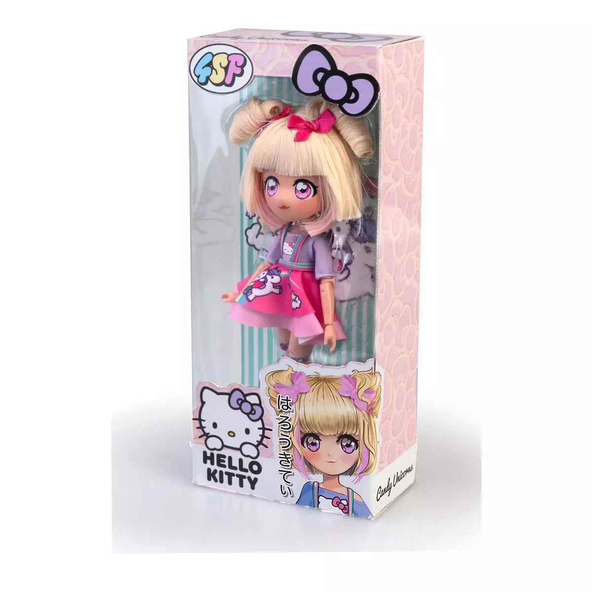 MANGA HELLO KITTY Blond, lalka, 19.5 cm - Zabawki