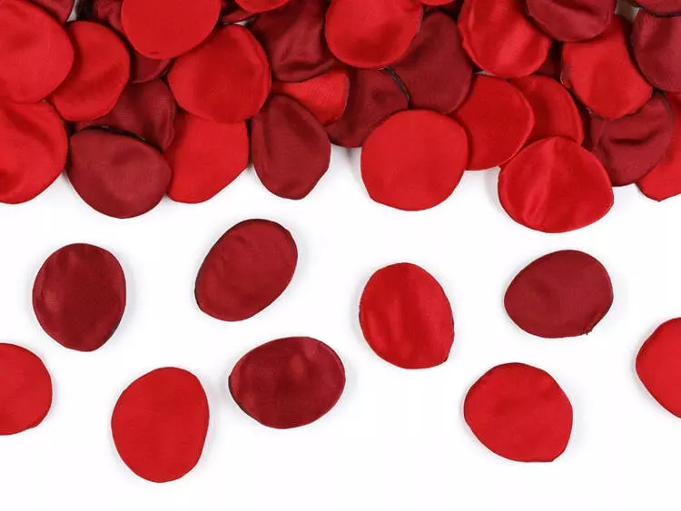 Płatki róż w woreczku, mix (1 op. / 100 szt.) - Papiernicze i szkolne