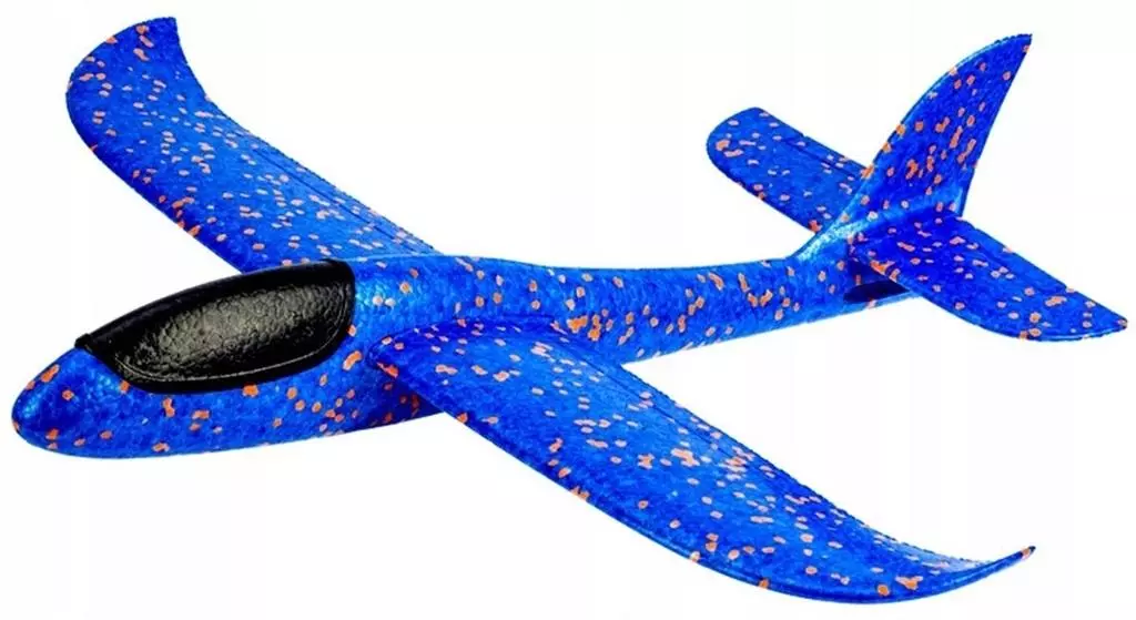 Szybowiec styropianowy 46x50cm mix - Zabawki