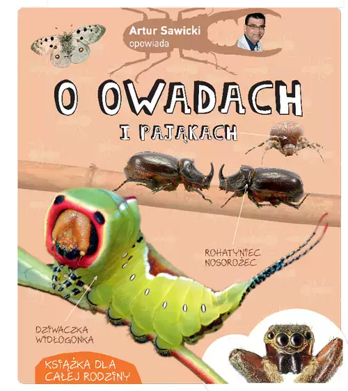 Artur Sawicki opowiada o owadach i pająkach - Książki