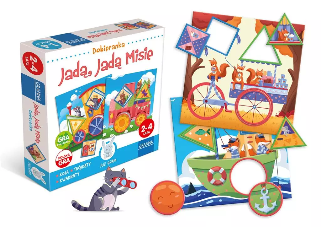 Jadą, jadą misie - Gry