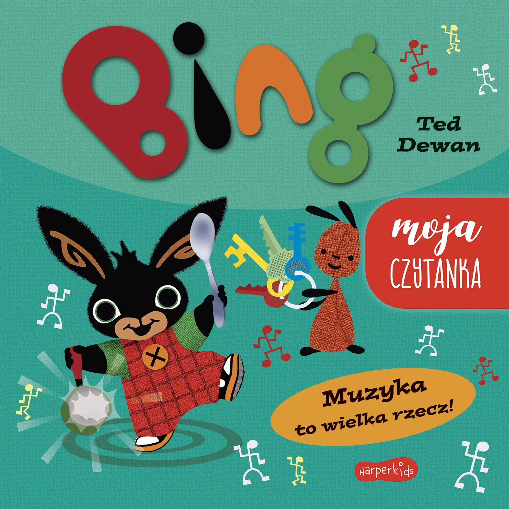 Muzyka to wielka rzecz! Bing. Moja czytanka - Książki