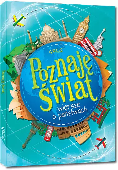 Poznaję świat. Wiersze o państwach - Książki