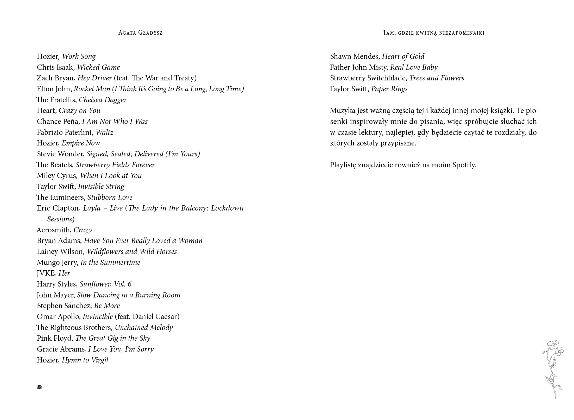 Tam, gdzie kwitną niezapominajki - Książki