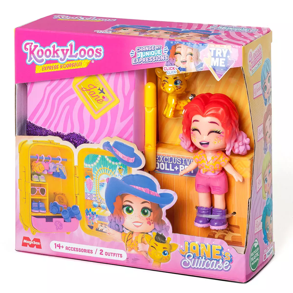 KookyLoos. Walizka Jane - Zabawki