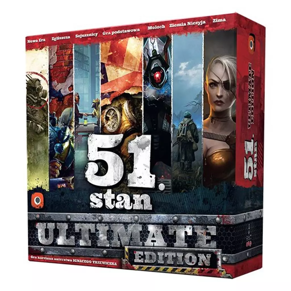 Gra karciana dla zaawansowanych 51 Stan Ultimate Edition podstawa + dodatki