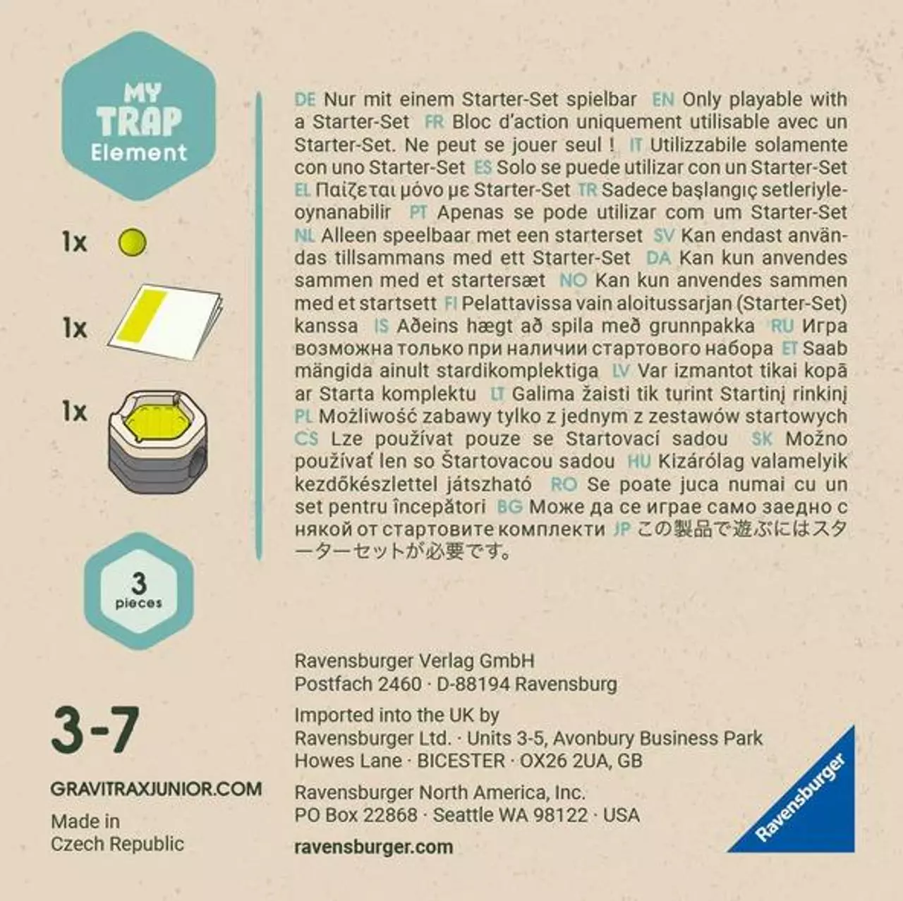 Gravitrax Junior. Dodatek Zapadnia - Zabawki