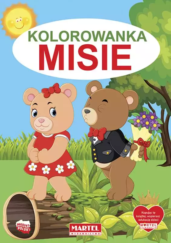 Kolorowanka Misie - Książki