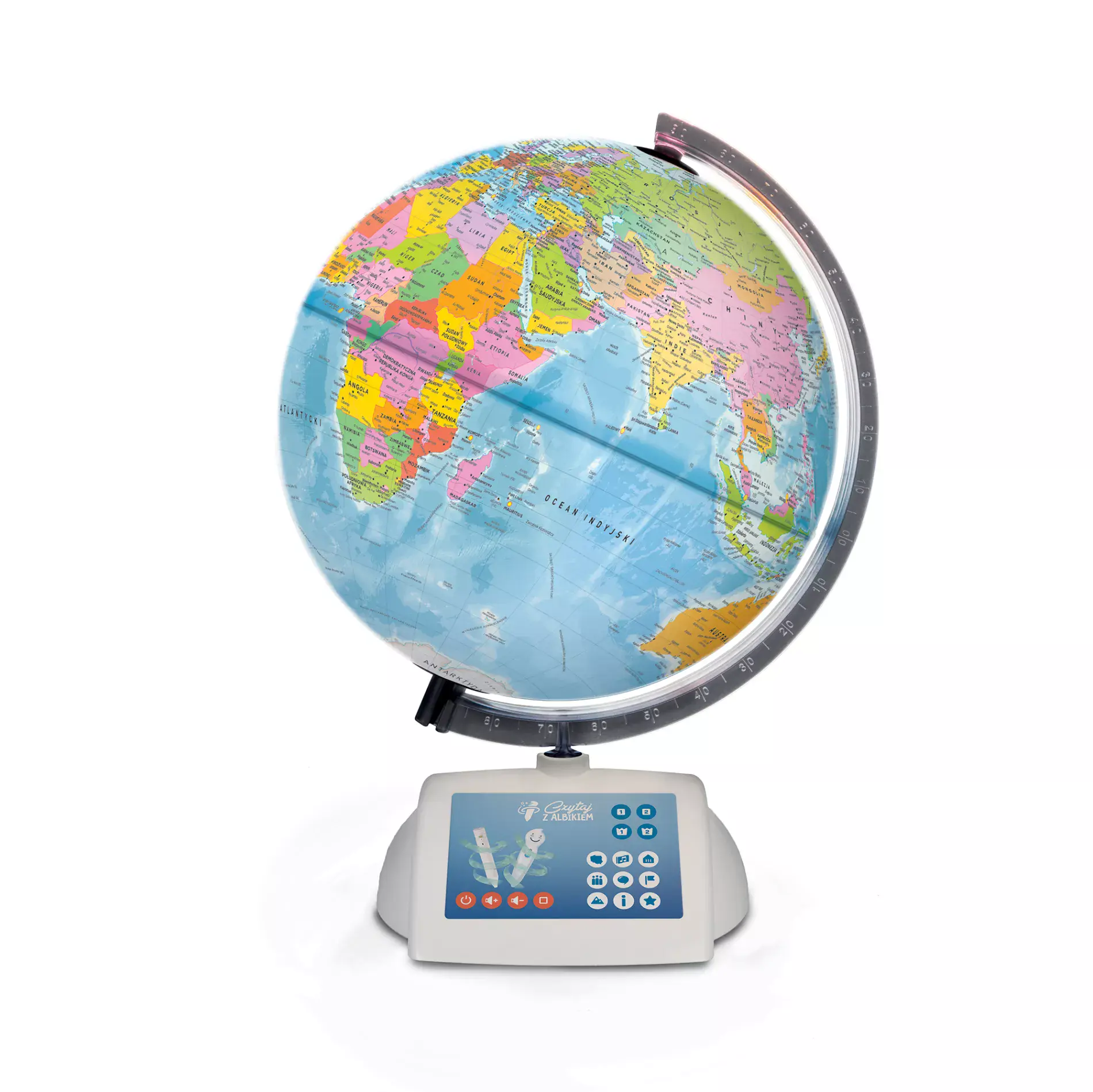 Czytaj z Albikiem. Globus 6+ - Gry