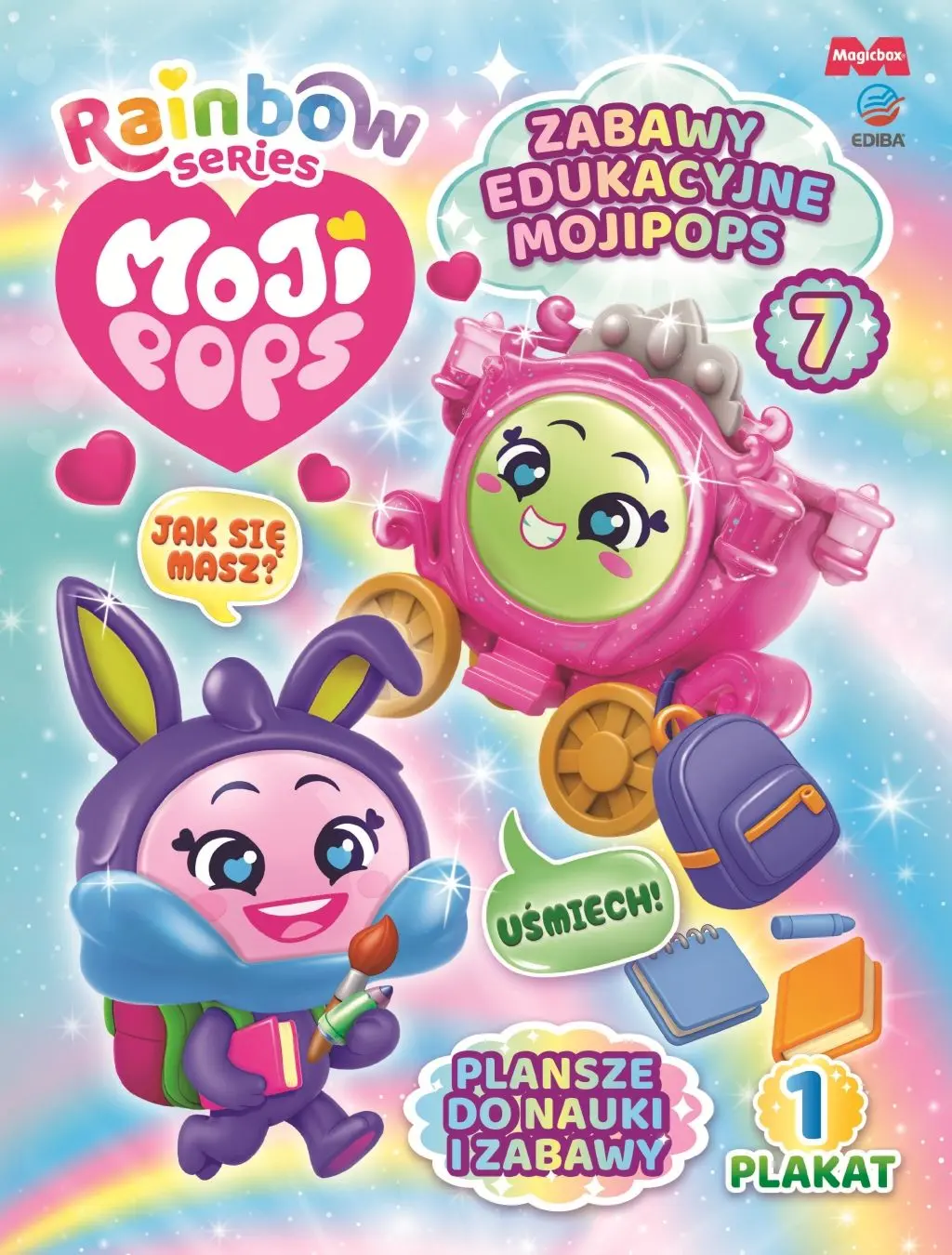 MojiPops. Zabawy edukacyjne 7 - Książki