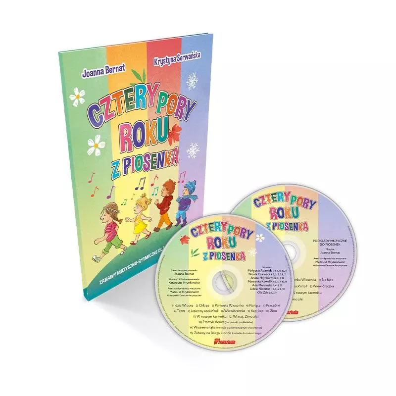 Cztery pory roku z piosenką + 2CD - Książki
