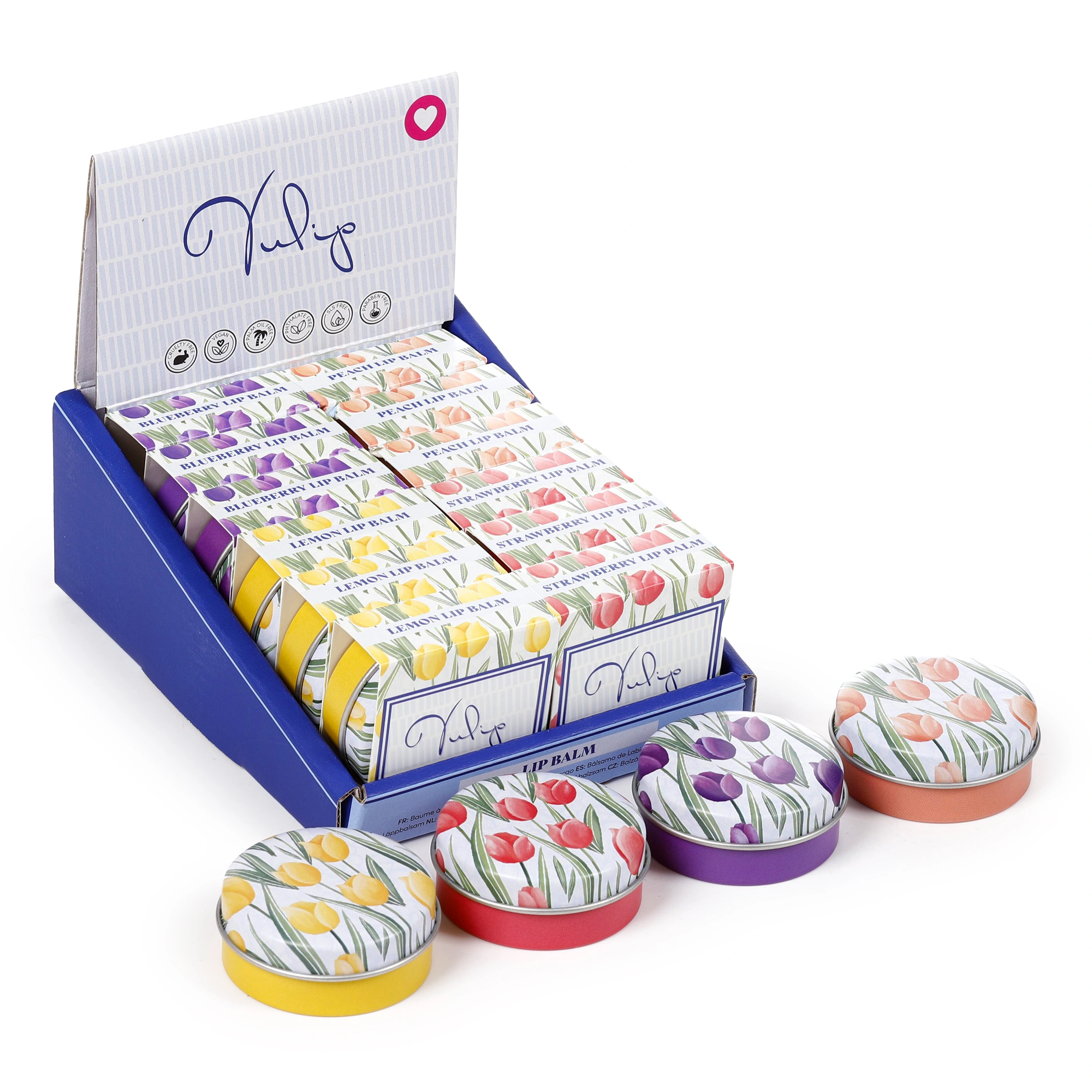 Balsam do ust w puszce - Tulipany - Mama i dziecko