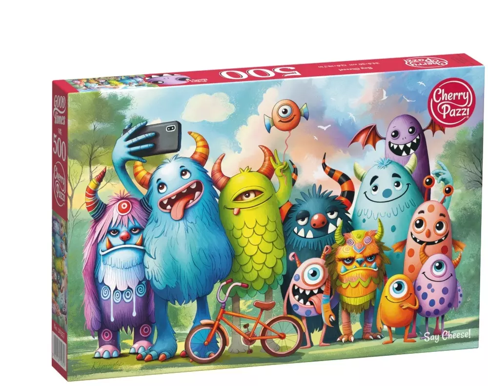 Puzzle 500 elementów. Powiedz "ser" - Puzzle