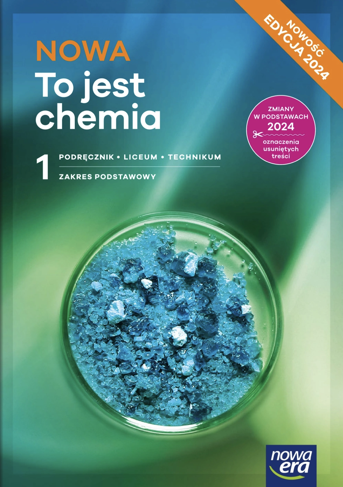 Nowa To jest chemia 1. Podręcznik dla liceum ogólnokształcącego i technikum. Zakres podstawowy. Edycja 2024 - Książki