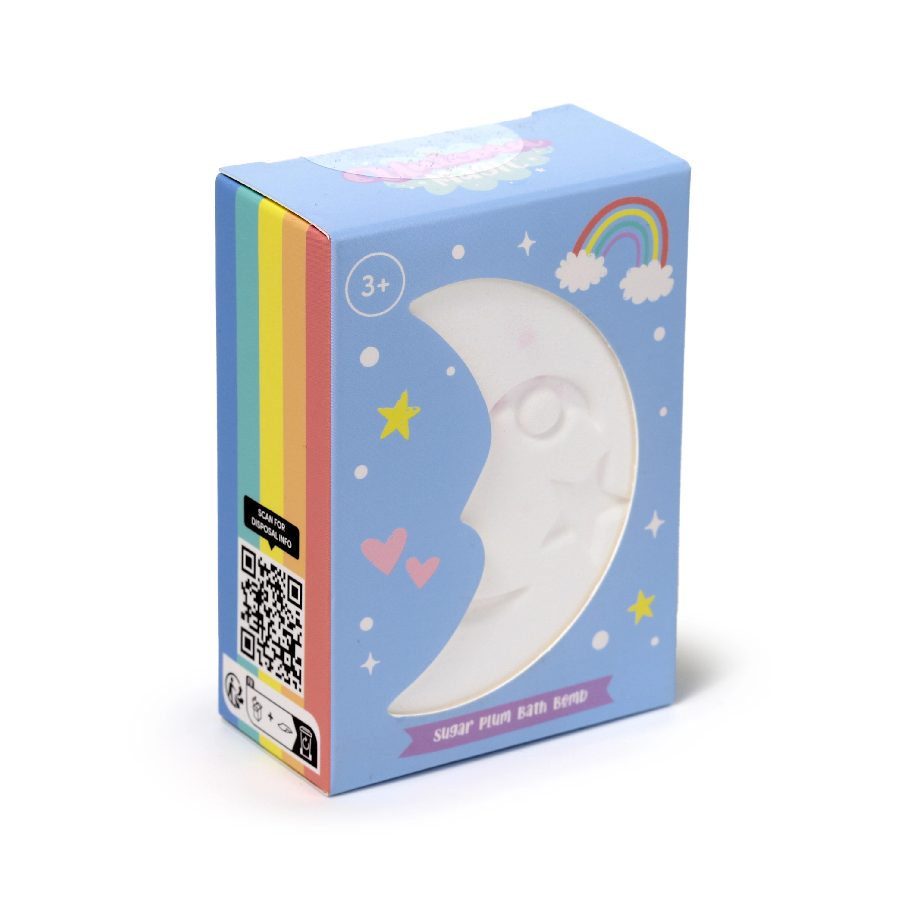 Kula do kąpieli, ręcznie robiona - Jednorożec z tęczą - Mama i dziecko