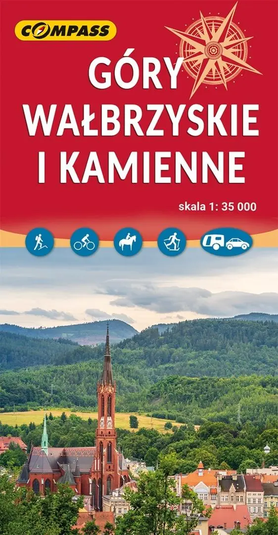 Mapa - Góry Wałbrzyskie i Kamienne 1:35 000 w.5 - Książki
