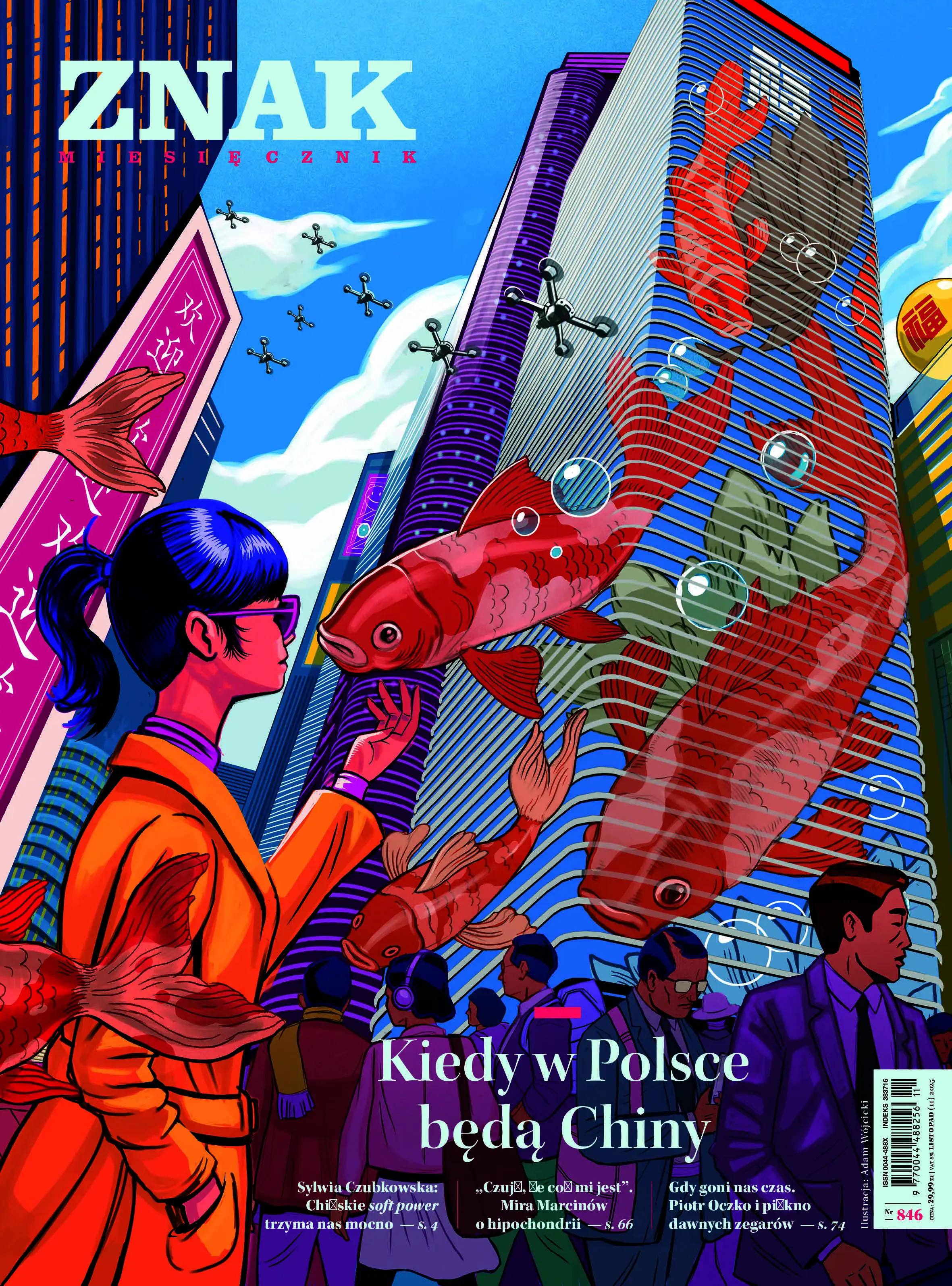 Miesięcznik ZNAK 846 (11/2025) - Kiedy w Polsce będą Chiny - Książki