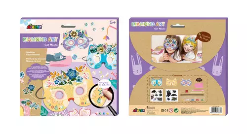 Zest Kreat Ozdob Maske Koty Rus pudełko