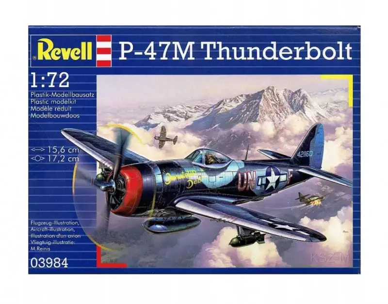 Model do sklejania P-47 Thunderbolt
