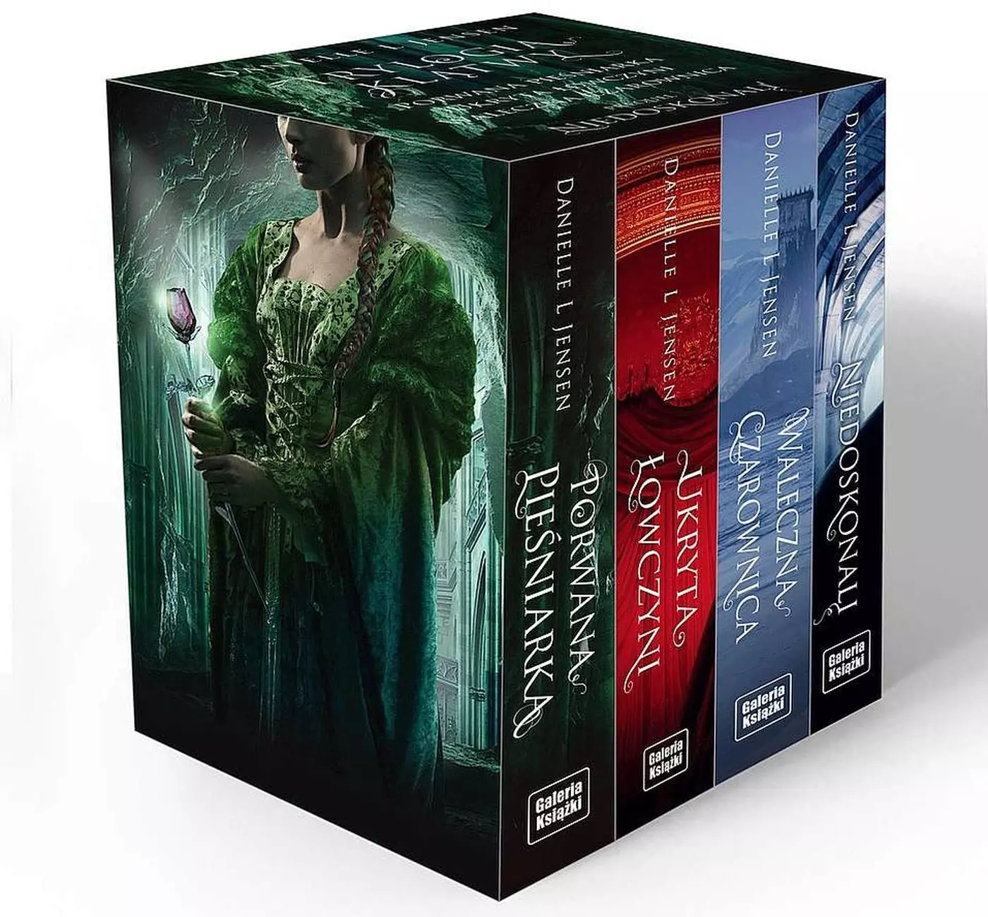 Trylogia klątwy. Pakiet Trylogia Klątwy. Porwana pieśniarka / Ukryta łowczyni / Waleczna czarownica + Niedoskonali - Książki