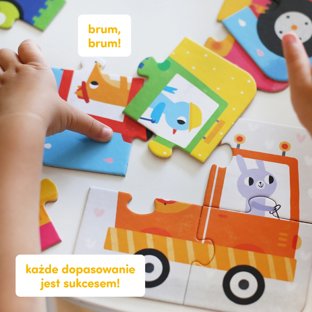 CzuCzu. Układam pojazdy - Puzzle