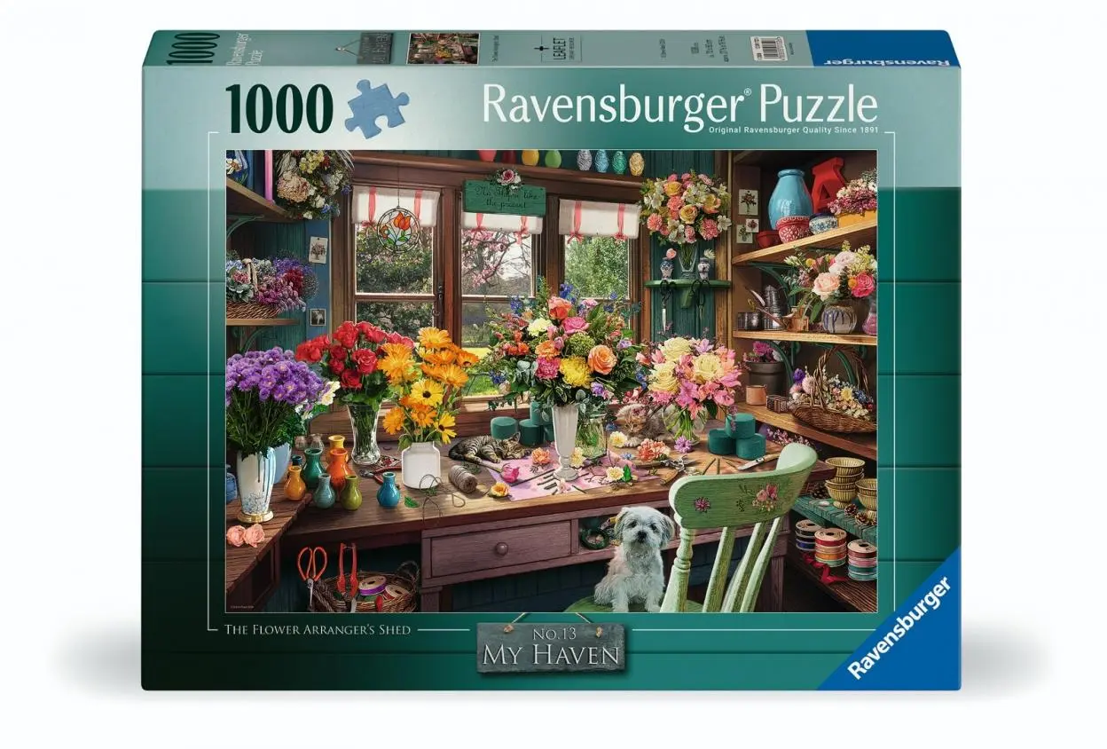 Puzzle 1000 Flower Arranger's Shed - Puzzle