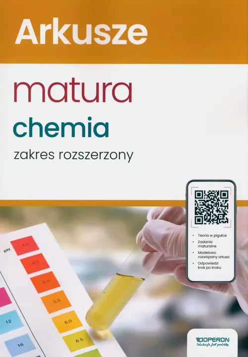 Arkusze maturalne Matura 2024 Chemia Zakres rozszerzony - Książki