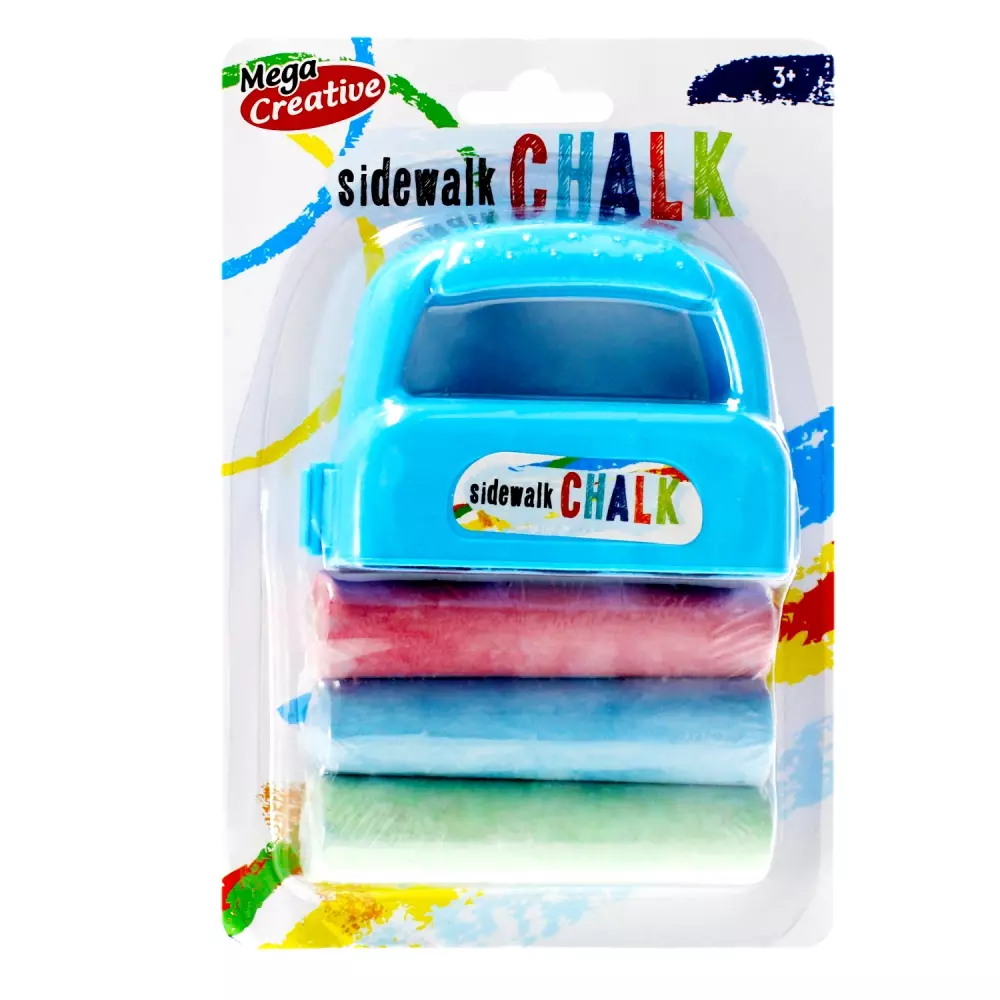 Kreda do malowania z akcesoriami, 3 kolory - Papiernicze i szkolne